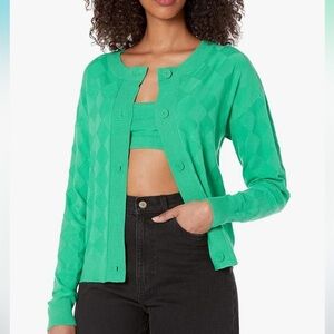 NWT Textured Cardigan Sweater